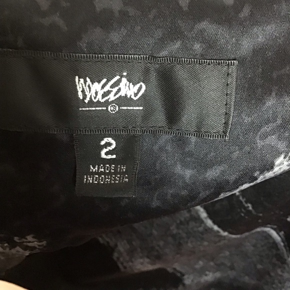 Satin Feel Printed Dress - Picture 8 of 8